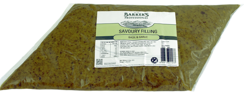 Basil & Garlic Savoury Filling 1.25 kg
