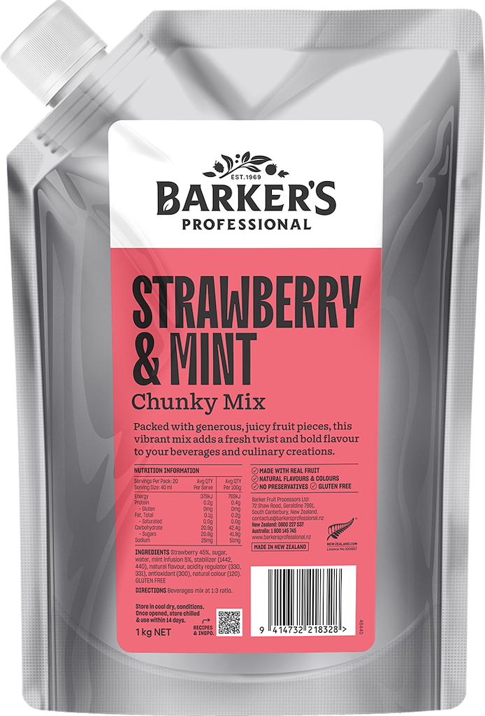 Strawberry & Mint Chunky Mix