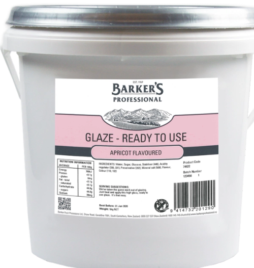 Apricot Ready Glaze 5kg