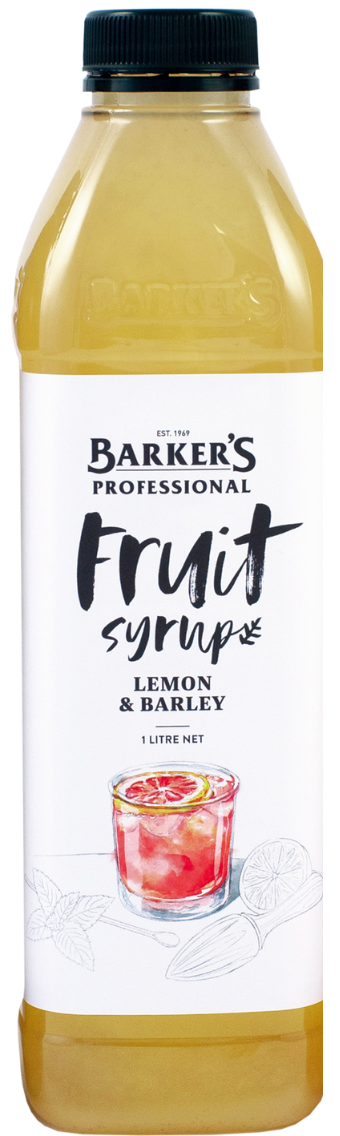 Lemon & Barley Fruit Syrup 1L