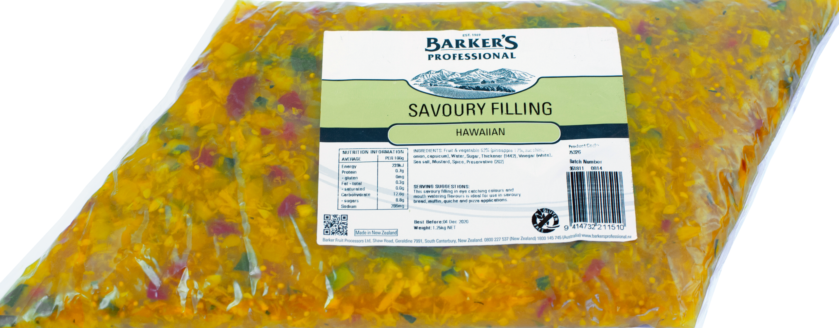 Hawaiian Savoury Filling 1.25kg
