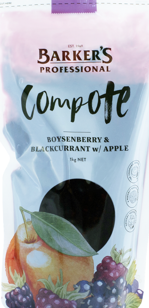 Boysenberry Blackcurrant Apple Compote 1kg