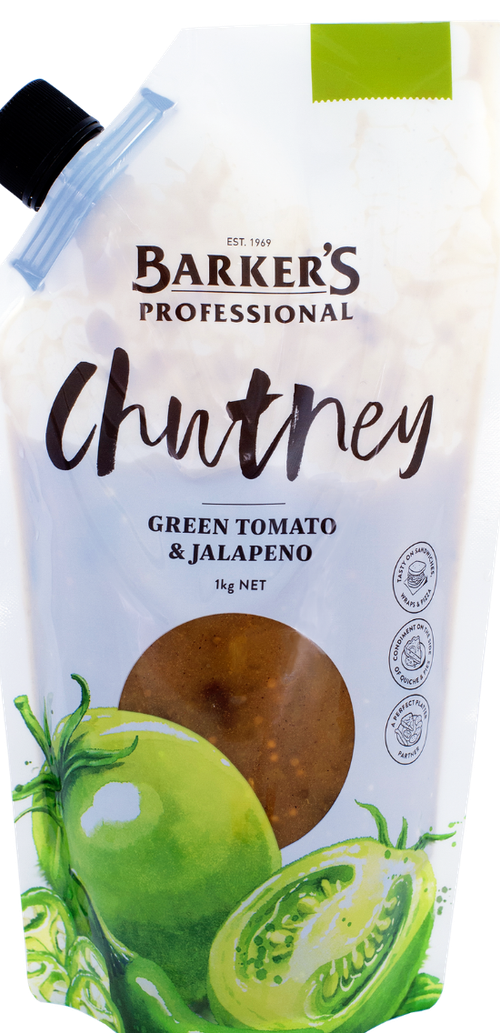 Green Tomato & Jalapeno Chutney 1kg