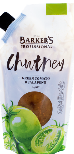 Green Tomato & Jalapeno Chutney 1kg