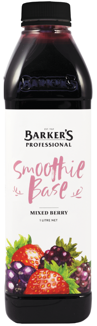 Mixed Berry Smoothie Base 1L