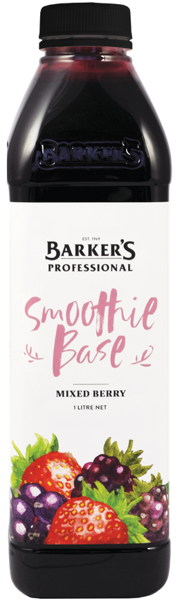 Mixed Berry Smoothie Base 1L