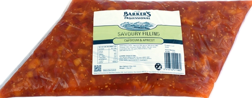 Capsicum & Apricot Savoury Filling 1.25kg