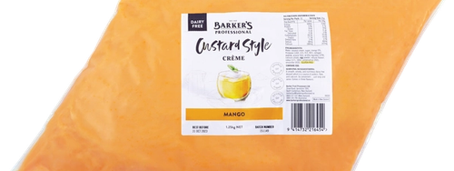Dairy-free Mango Custard Style Crème 1.25kg