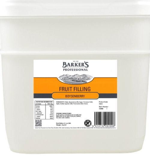 Boysenberry Fruit Filling 12kg