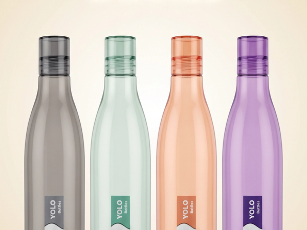Orange PET bottle (1000ml)