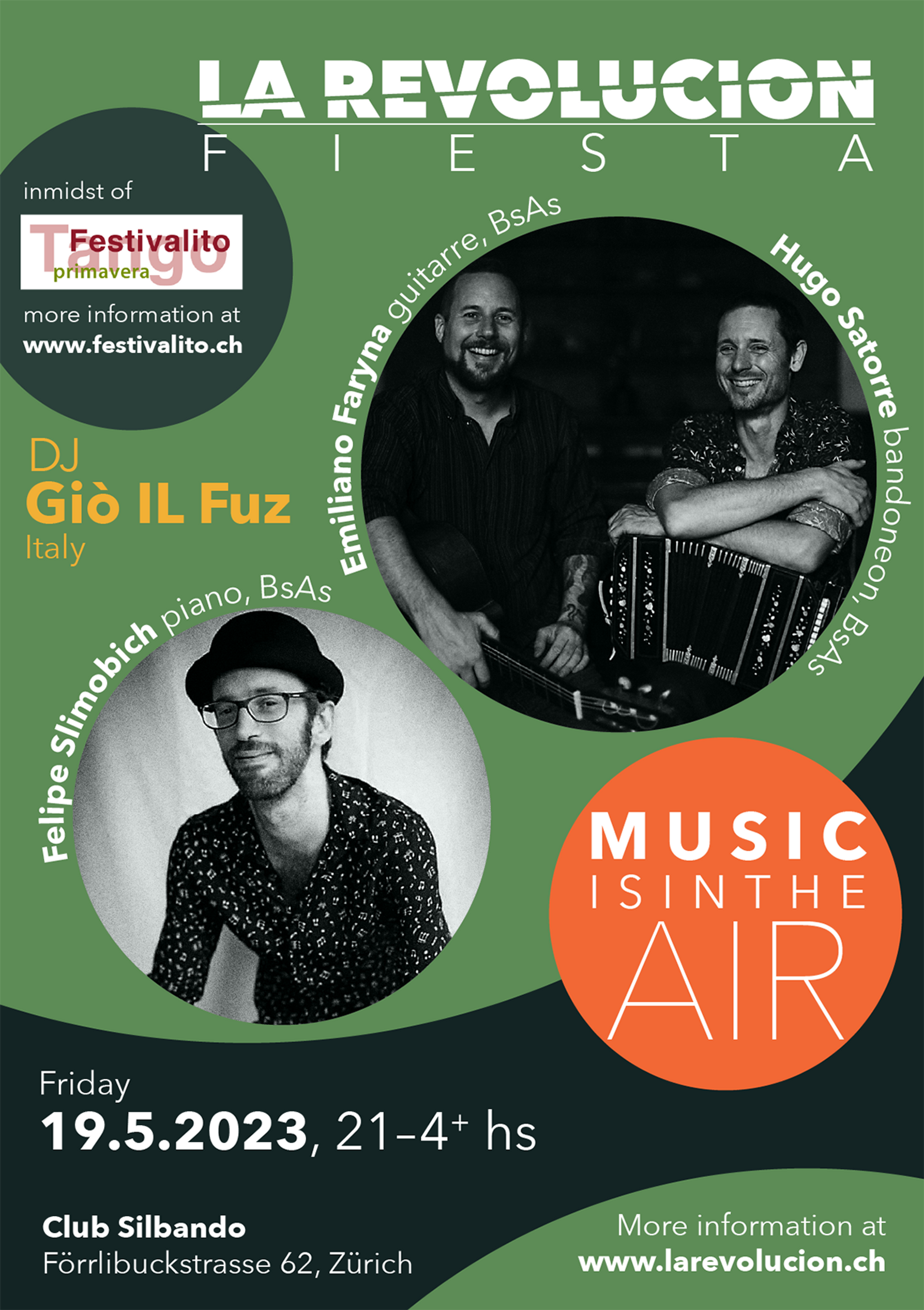 Music is in the AIR Hochformat