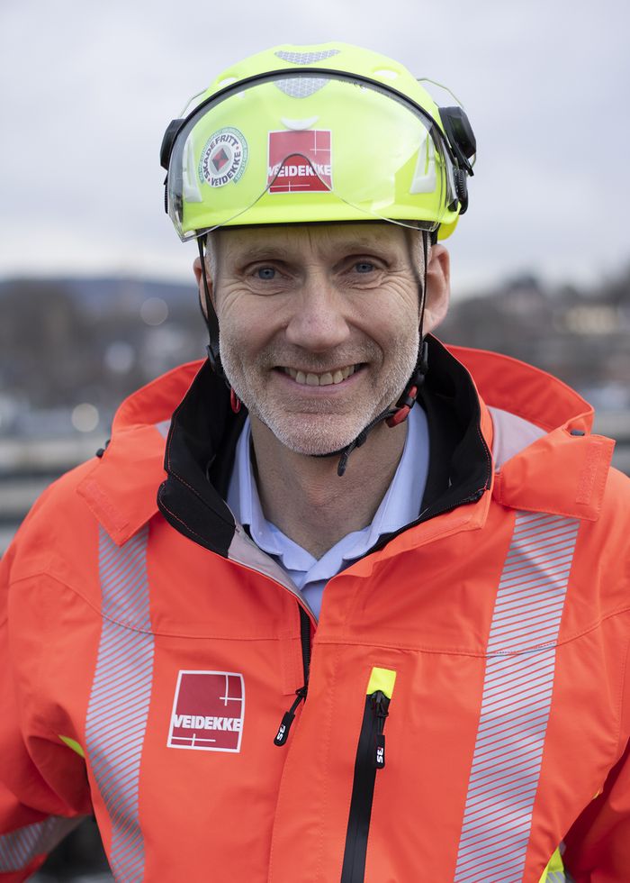 Hans Olav Sørlie er konserndirektør for Veidekke Bygg