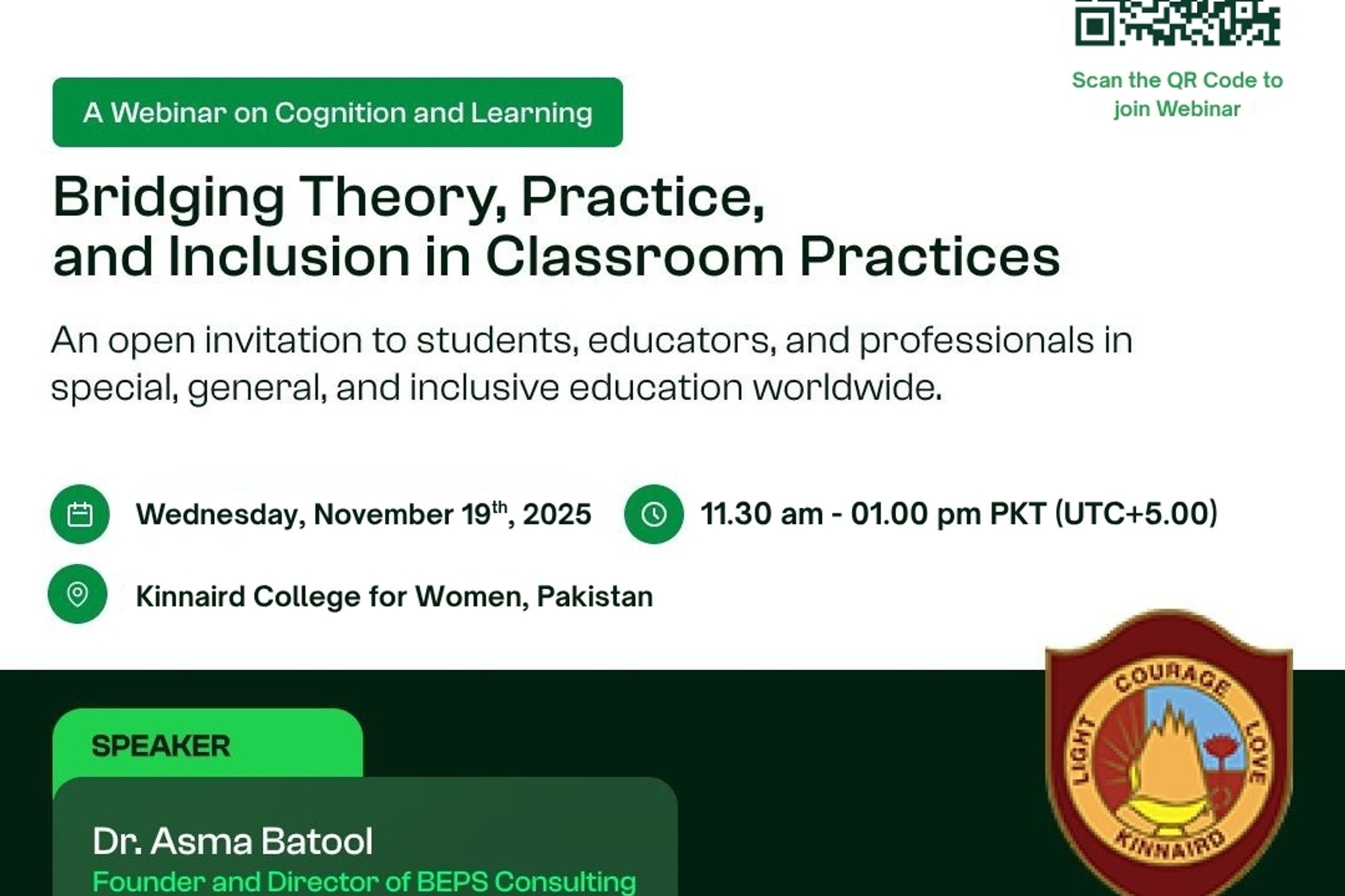 Cognition and Learning