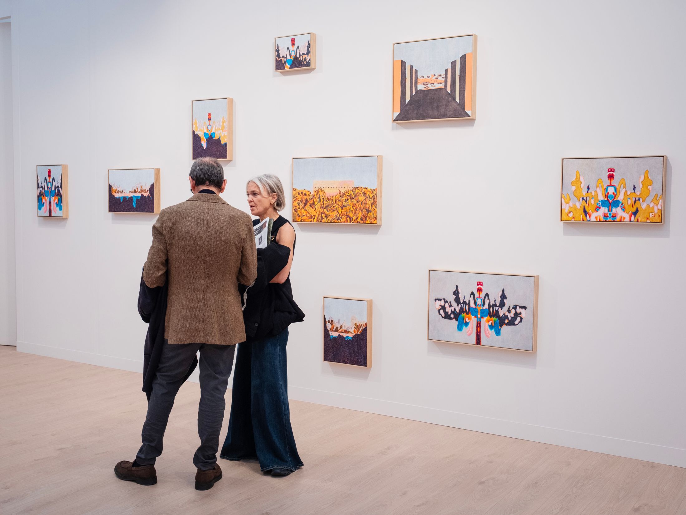 A woman talking to a man in front of a white wall with lots of pictures hanging on it ​​​​‌﻿‍﻿​‍​‍‌‍﻿﻿‌﻿​‍‌‍‍‌‌‍‌﻿‌‍‍‌‌‍﻿‍​‍​‍​﻿‍‍​‍​‍‌﻿​﻿‌‍​‌‌‍﻿‍‌‍‍‌‌﻿‌​‌﻿‍‌​‍﻿‍‌‍‍‌‌‍﻿﻿​‍​‍​‍﻿​​‍​‍‌‍‍​‌﻿​‍‌‍‌‌‌‍‌‍​‍​‍​﻿‍‍​‍​‍‌‍‍​‌﻿‌​‌﻿‌​‌﻿​​​﻿‍‍​‍﻿﻿​‍﻿﻿‌‍﻿​‌‍﻿﻿‌‍​﻿‌‍​‌‌‍﻿​‌‍‍​‌‍﻿﻿‌﻿​﻿‌﻿‌​​﻿‍‍​﻿​﻿​﻿​﻿​﻿​﻿​﻿​﻿​‍﻿﻿‌‍‍‌‌‍﻿‍‌﻿‌​‌‍‌‌‌‍﻿‍‌﻿‌​​‍﻿﻿‌‍‌‌‌‍‌​‌‍‍‌‌﻿‌​​‍﻿﻿‌‍﻿‌‌‍﻿﻿‌‍‌​‌‍‌‌​﻿﻿‌‌﻿​​‌﻿​‍‌‍‌‌‌﻿​﻿‌‍‌‌‌‍﻿‍‌﻿‌​‌‍​‌‌﻿‌​‌‍‍‌‌‍﻿﻿‌‍﻿‍​﻿‍﻿‌‍‍‌‌‍‌​​﻿﻿‌​﻿​‍​﻿‍‌‌‍‌‌​﻿‍​​﻿‌‌‌‍​﻿​﻿​‍​﻿‌‌​‍﻿‌​﻿​​​﻿‌‍​﻿‍​‌‍​‍​‍﻿‌​﻿‌​‌‍​‍​﻿‌﻿​﻿​‌​‍﻿‌​﻿‍​​﻿‍‌​﻿​﻿​﻿‌﻿​‍﻿‌‌‍‌​‌‍‌​​﻿‍‌‌‍​‌​﻿‍‌‌‍​﻿‌‍​‍​﻿​‌‌‍‌‍‌‍‌​‌‍​﻿‌‍​‍​﻿‍﻿‌﻿‌​‌﻿‍‌‌﻿​​‌‍‌‌​﻿﻿‌‌﻿​​‌‍﻿﻿‌﻿​﻿‌﻿‌​​﻿‍﻿‌﻿​​‌‍​‌‌﻿‌​‌‍‍​​﻿﻿‌‌‍​‍‌‍﻿﻿‌‍‌​‌﻿‍‌​‍‌‌​﻿‌‌‌​​‍‌‌﻿﻿‌‍‍﻿‌‍‌‌‌﻿‍‌​‍‌‌​﻿​﻿‌​‌​​‍‌‌​﻿​﻿‌​‌​​‍‌‌​﻿​‍​﻿​‍​﻿‌‌​﻿‌﻿‌‍​﻿​﻿‍​‌‍​﻿​﻿​﻿​﻿​​‌‍‌​​﻿​‌​﻿​﻿​﻿‌​​﻿‌‍​‍‌‌​﻿​‍​﻿​‍​‍‌‌​﻿‌‌‌​‌​​‍﻿‍‌‍​‌‌‍﻿​‌﻿‌​​﻿﻿﻿‌‍​‍‌‍​‌‌﻿​﻿‌‍‌‌‌‌‌‌‌﻿​‍‌‍﻿​​﻿﻿‌‌‍‍​‌﻿‌​‌﻿‌​‌﻿​​​‍‌‌​﻿​﻿‌​​‌​‍‌‌​﻿​‍‌​‌‍​‍‌‌​﻿​‍‌​‌‍‌‍﻿​‌‍﻿﻿‌‍​﻿‌‍​‌‌‍﻿​‌‍‍​‌‍﻿﻿‌﻿​﻿‌﻿‌​​‍‌‌​﻿​﻿‌​​‌​﻿​﻿​﻿​﻿​﻿​﻿​﻿​﻿​‍‌‍‌‍‍‌‌‍‌​​﻿﻿‌​﻿​‍​﻿‍‌‌‍‌‌​﻿‍​​﻿‌‌‌‍​﻿​﻿​‍​﻿‌‌​‍﻿‌​﻿​​​﻿‌‍​﻿‍​‌‍​‍​‍﻿‌​﻿‌​‌‍​‍​﻿‌﻿​﻿​‌​‍﻿‌​﻿‍​​﻿‍‌​﻿​﻿​﻿‌﻿​‍﻿‌‌‍‌​‌‍‌​​﻿‍‌‌‍​‌​﻿‍‌‌‍​﻿‌‍​‍​﻿​‌‌‍‌‍‌‍‌​‌‍​﻿‌‍​‍​‍‌‍‌﻿‌​‌﻿‍‌‌﻿​​‌‍‌‌​﻿﻿‌‌﻿​​‌‍﻿﻿‌﻿​﻿‌﻿‌​​‍‌‍‌﻿​​‌‍​‌‌﻿‌​‌‍‍​​﻿﻿‌‌‍​‍‌‍﻿﻿‌‍‌​‌﻿‍‌​‍‌‌​﻿‌‌‌​​‍‌‌﻿﻿‌‍‍﻿‌‍‌‌‌﻿‍‌​‍‌‌​﻿​﻿‌​‌​​‍‌‌​﻿​﻿‌​‌​​‍‌‌​﻿​‍​﻿​‍​﻿‌‌​﻿‌﻿‌‍​﻿​﻿‍​‌‍​﻿​﻿​﻿​﻿​​‌‍‌​​﻿​‌​﻿​﻿​﻿‌​​﻿‌‍​‍‌‌​﻿​‍​﻿​‍​‍‌‌​﻿‌‌‌​‌​​‍﻿‍‌‍​‌‌‍﻿​‌﻿‌​​‍​‍‌﻿﻿‌