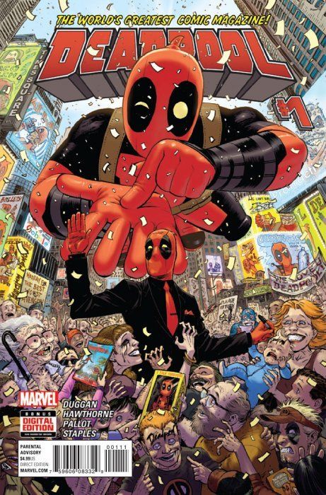 Cover Image of Deadpool 1