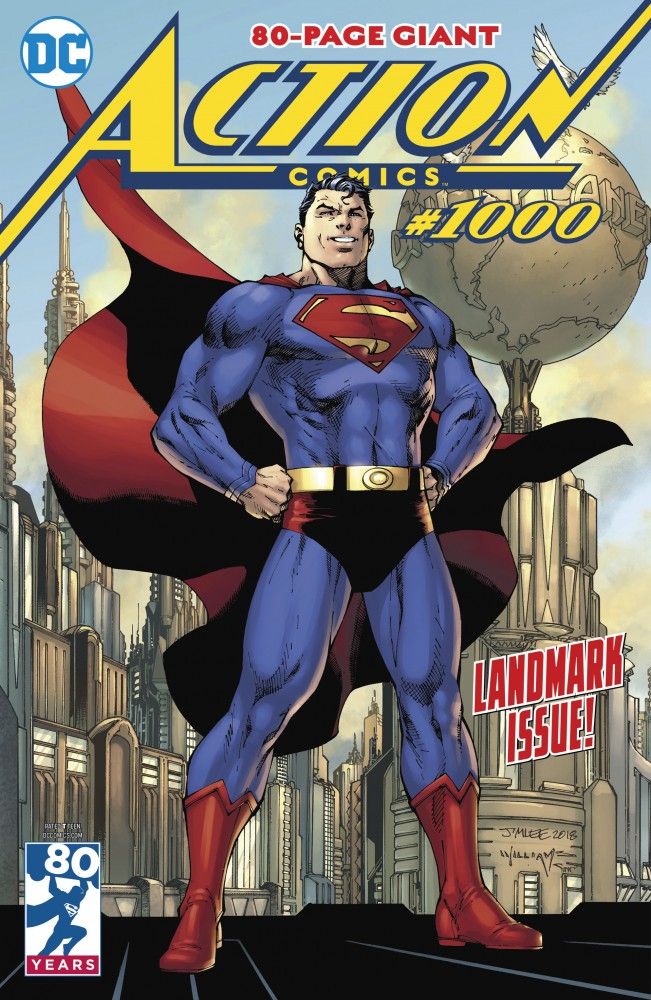 Example of Action Comics #1000