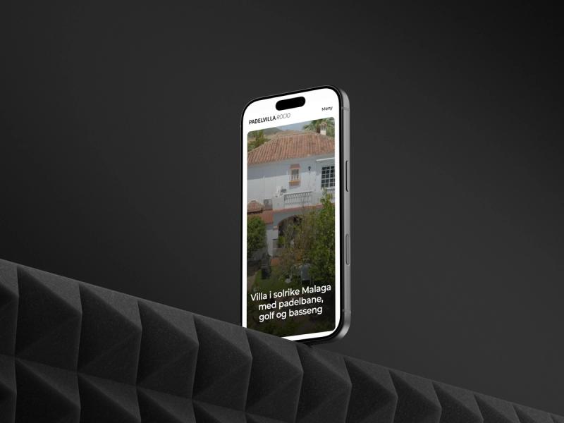 bilde av mobil med padelvilla