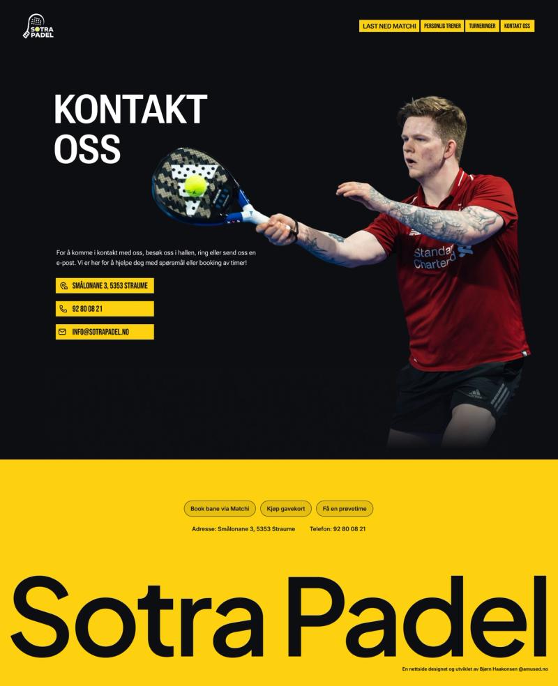 Sotra padel kontakt