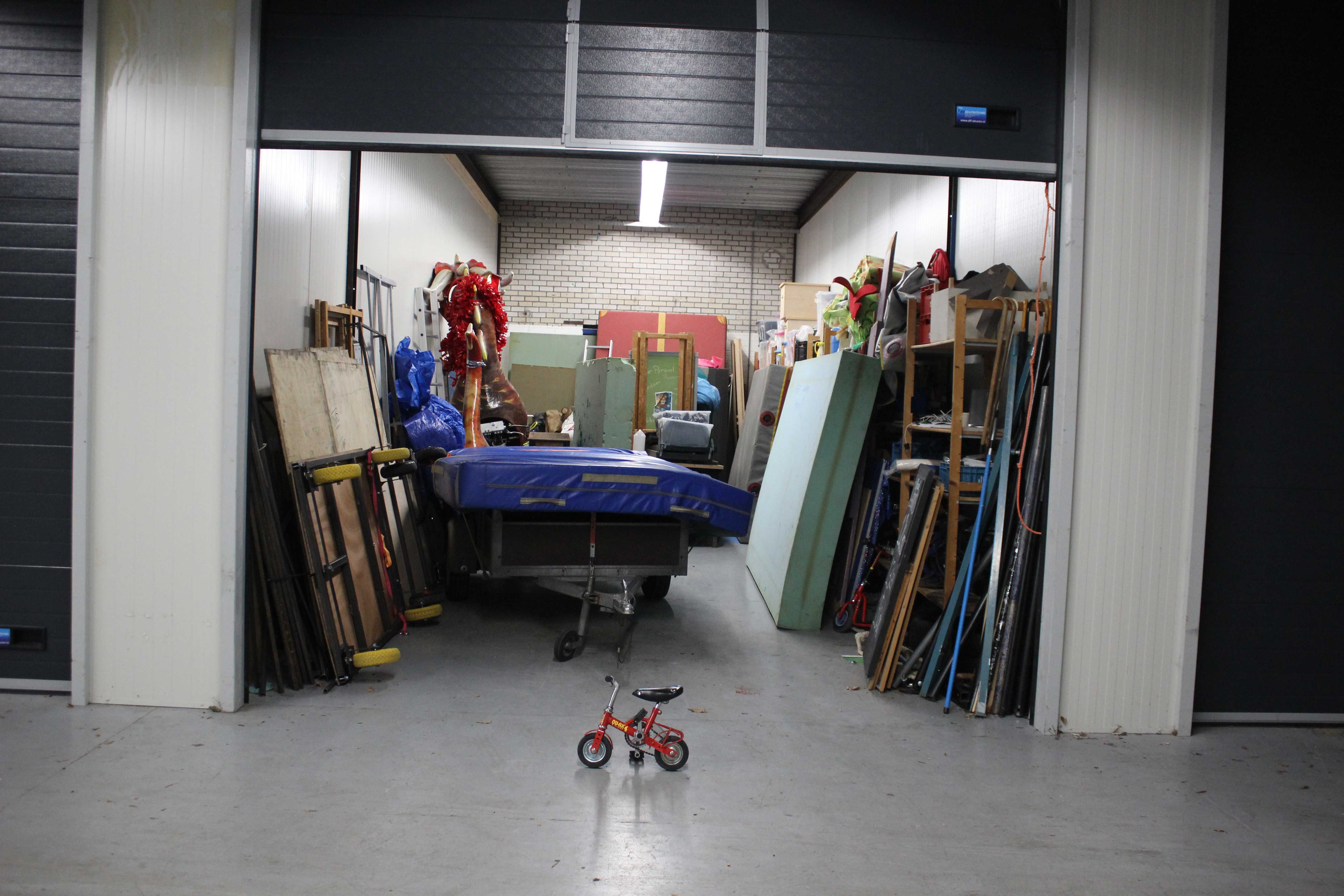 Op een moment kon mijn opslag in Zwolle niet meer dicht en had ik meer ruimte nodig