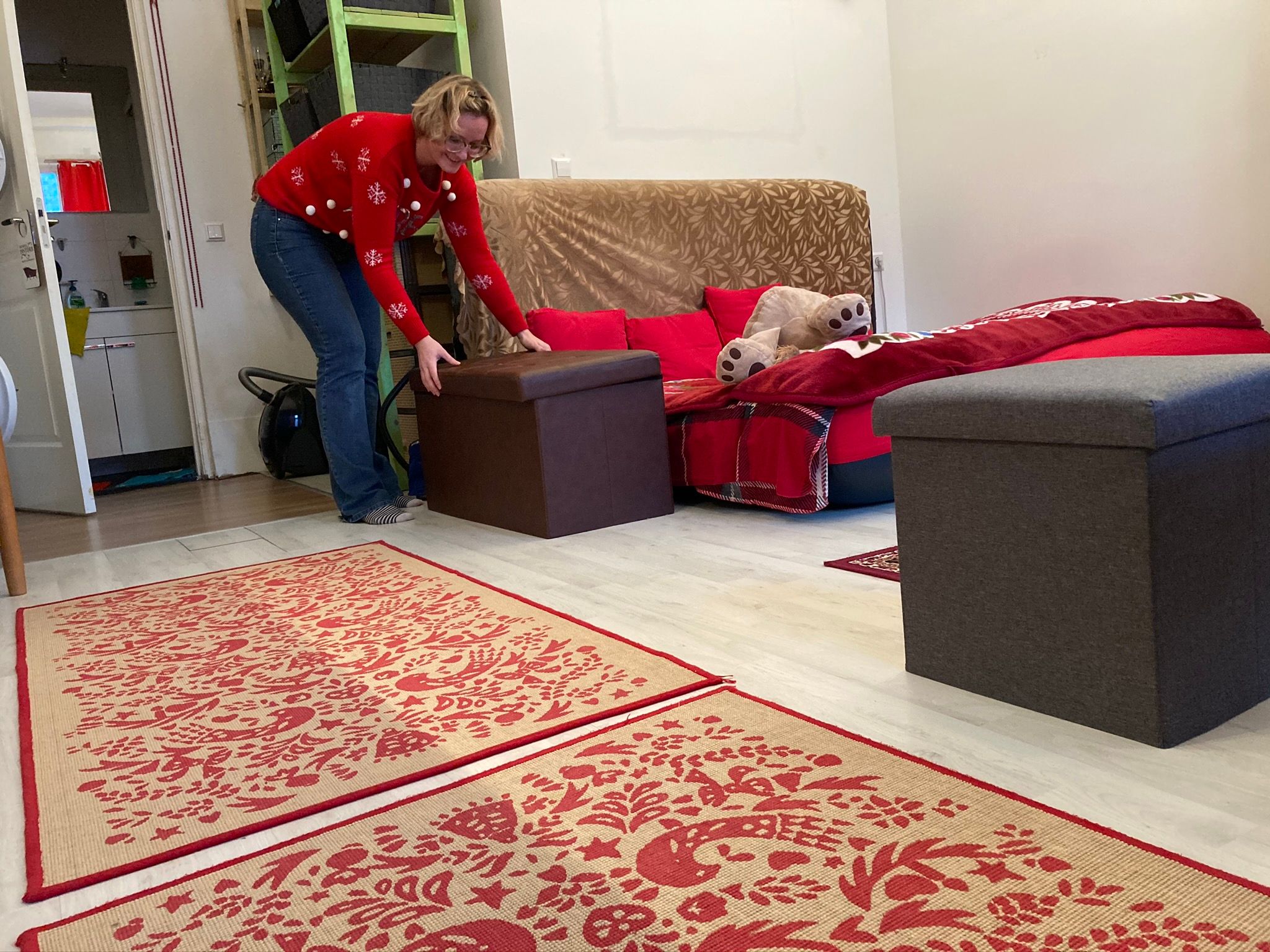 dozen van apparaten die ze nog wil bewaren