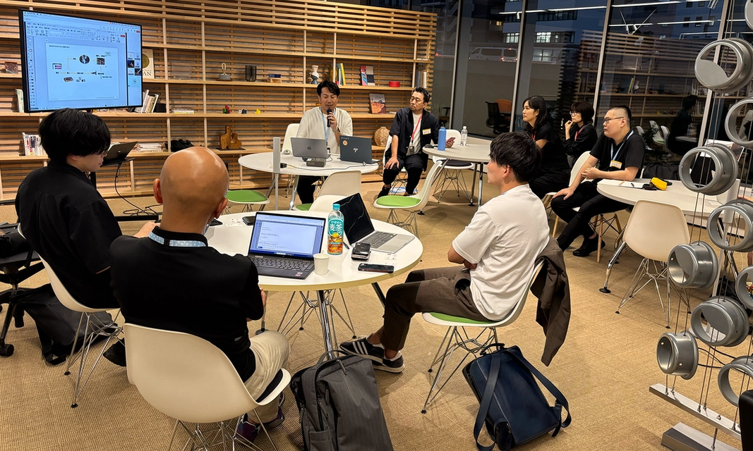 デザインとマテリアルの循環を考える | 日建設計の共創プラットフォームPYNTにて、ワークショップを開催しました。