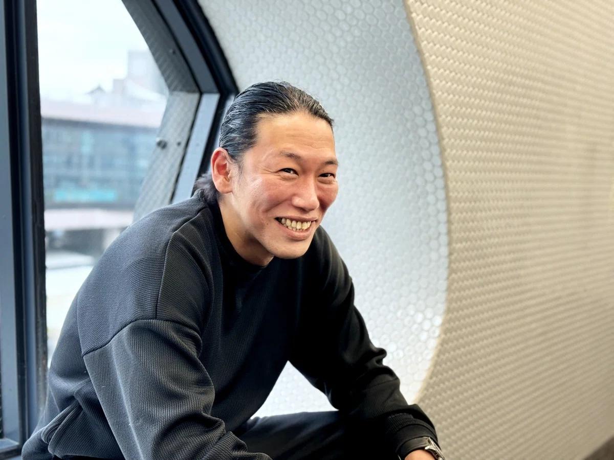 ▲インテリアデザイナー・渡辺力さん（JOKE.）