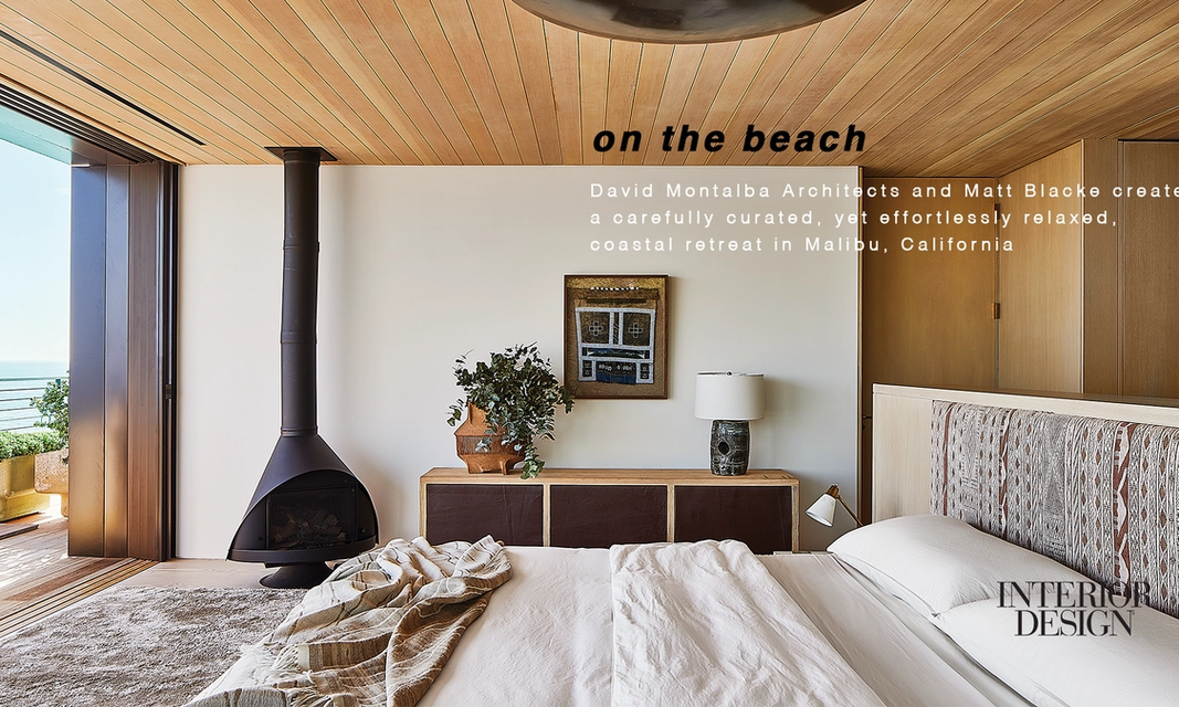 David Montalba Architects and Matt Blacke create a carefully curated, yet effortlessly relaxed, coastal retreat in Malibu, California
