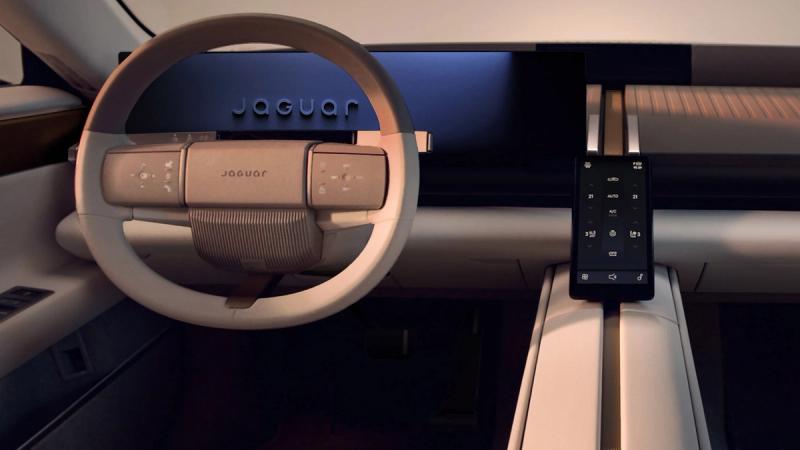 Jaguar Type 01: así es su espectacular interior