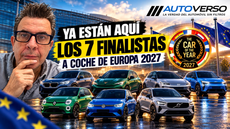 Coche del Año 2027: los 7 finalistas son eléctricos