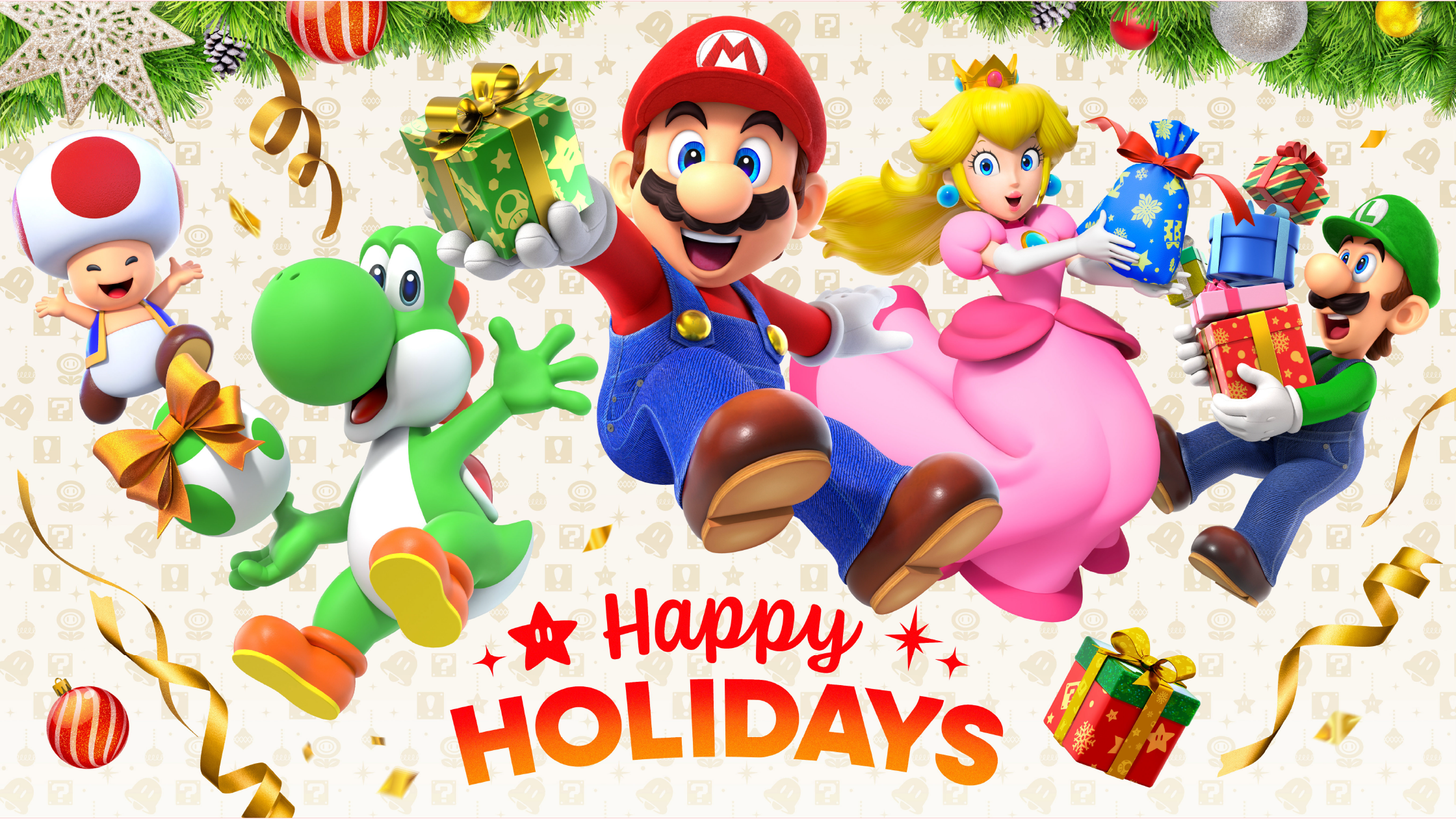 Celebrate the Holidays with Mario (And Friends)! 