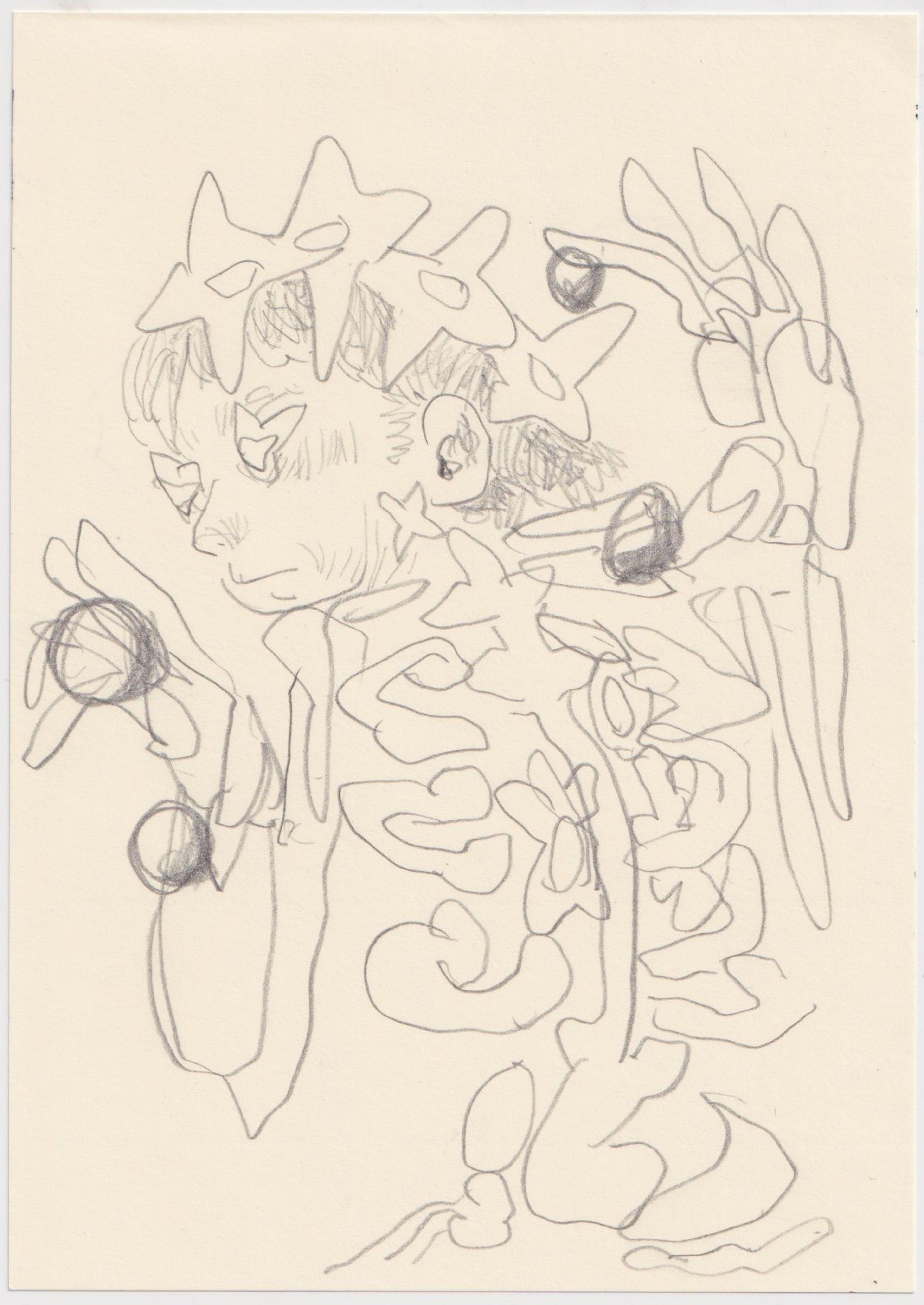 A drawing by Reiji Shimane