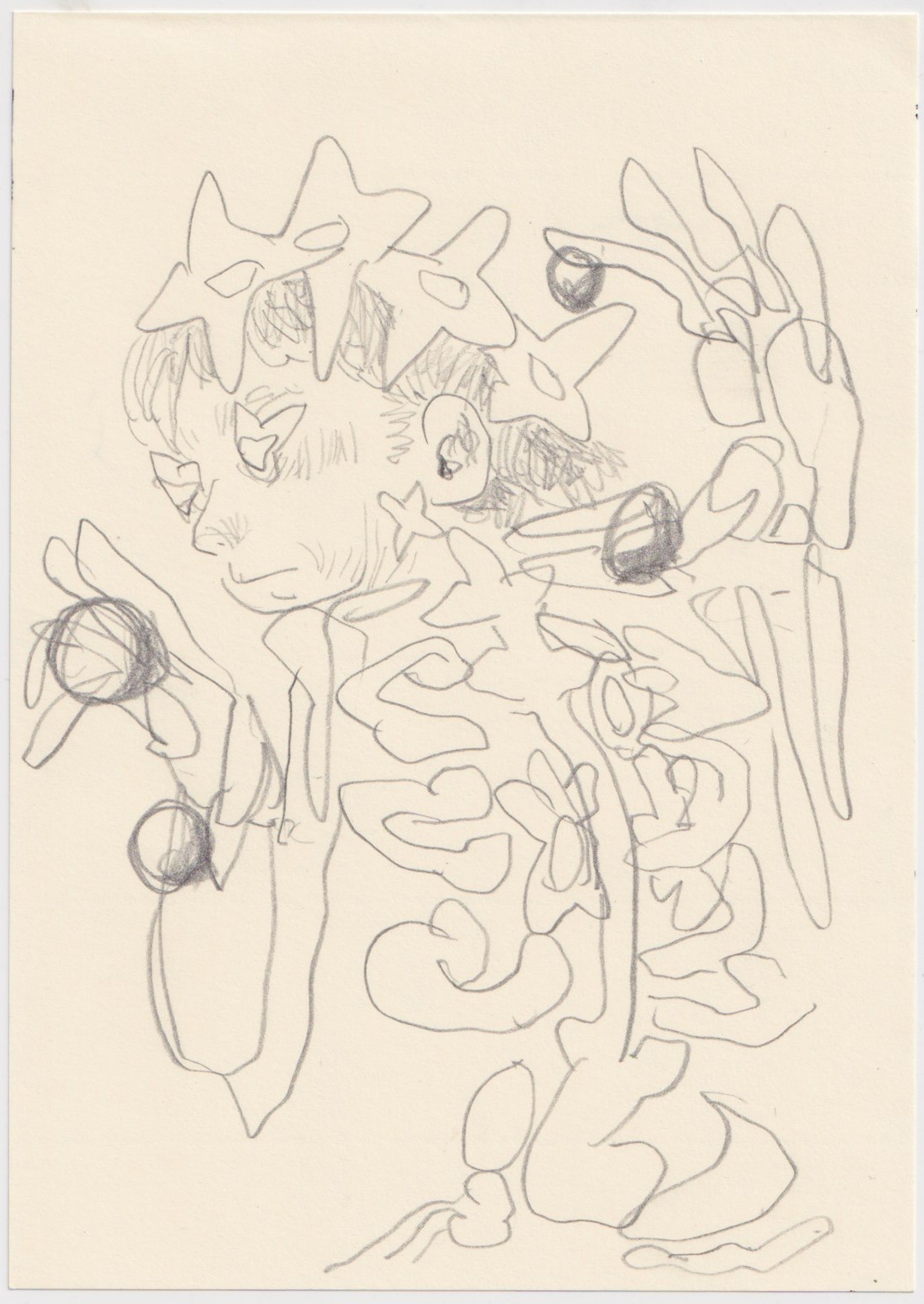 A drawing by Reiji Shimane