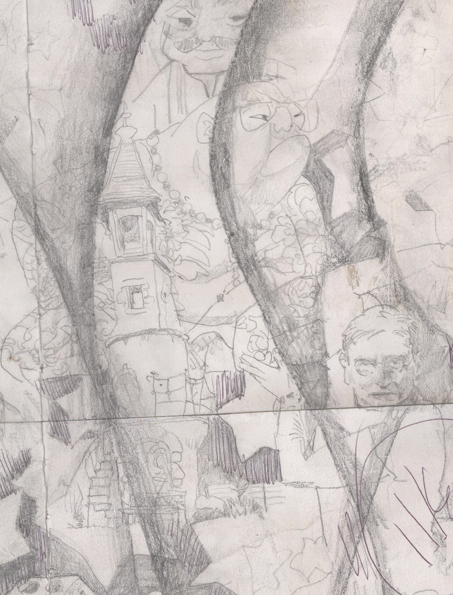 Detail of Golden Path by Reiji Shimane