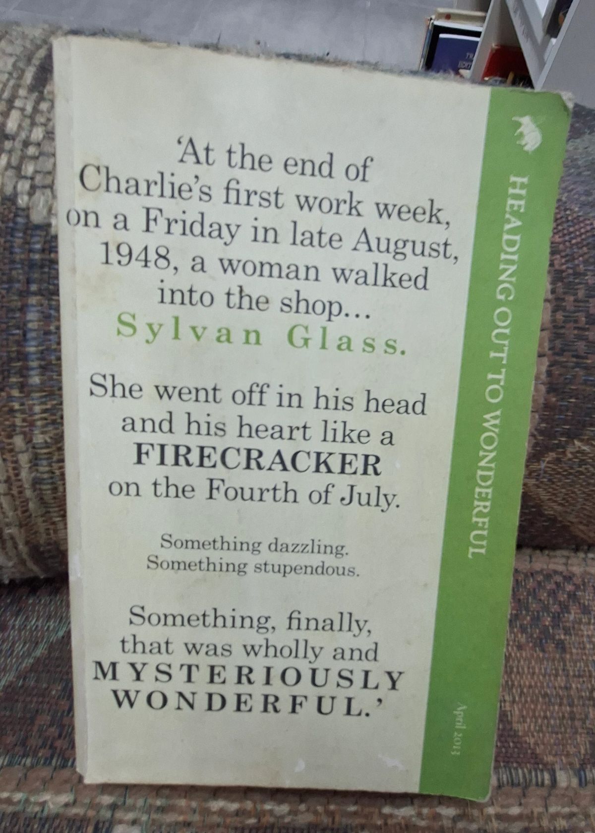 Heading Out To Wonderful Book