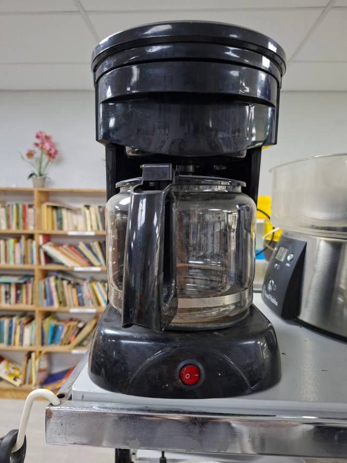 Black Electric Drip Coffee Maker