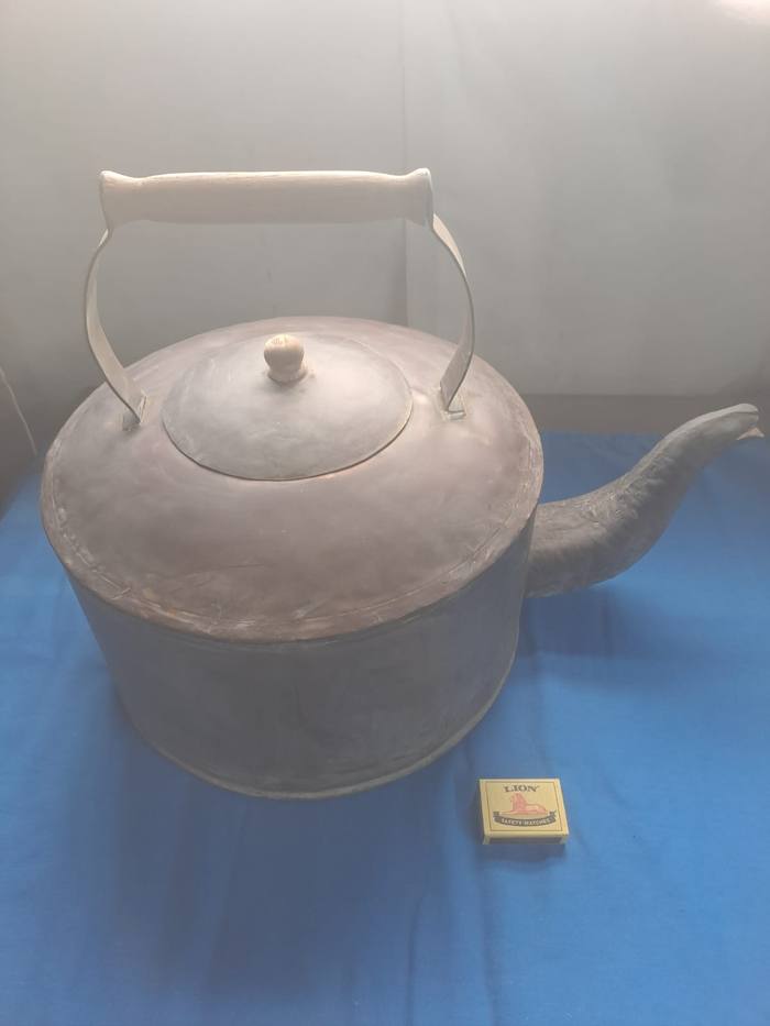 Vintage Brass Kettle 
