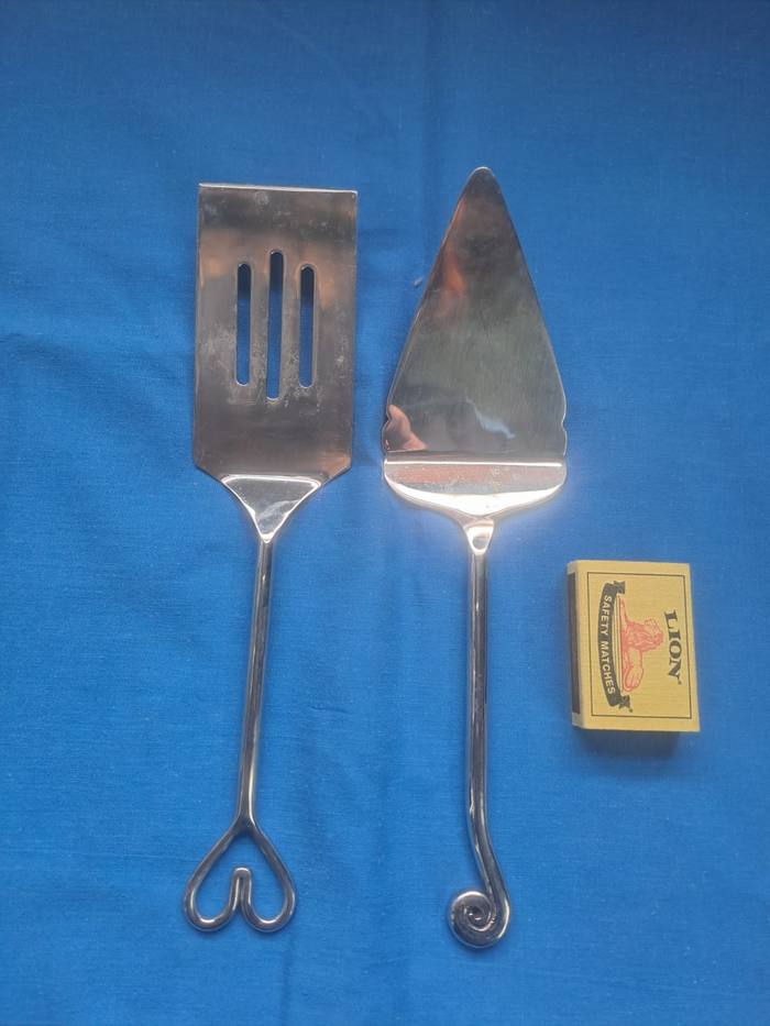 Stainless Steel Cake Servers 