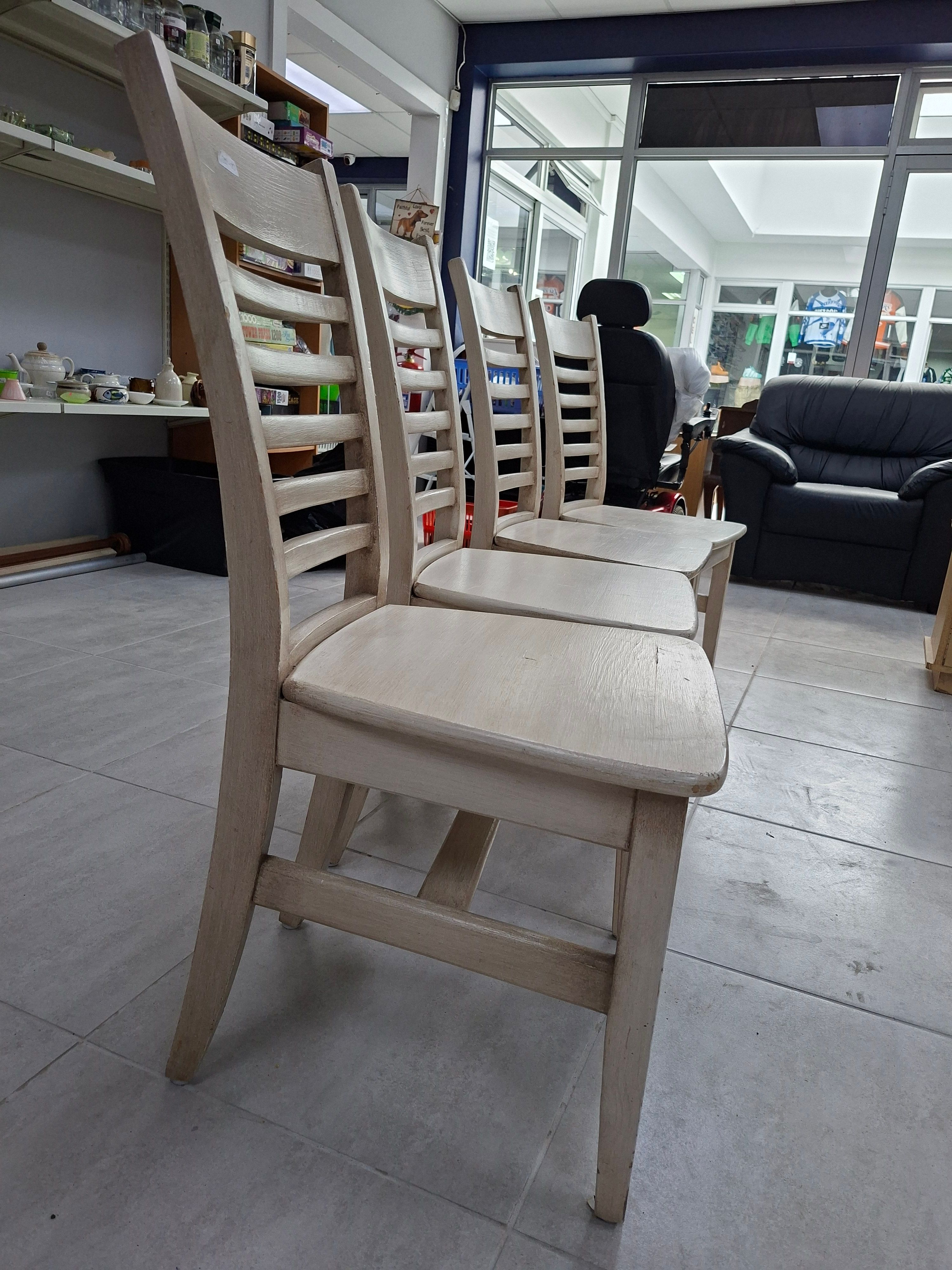 Ladderback Wooden Chairs 3