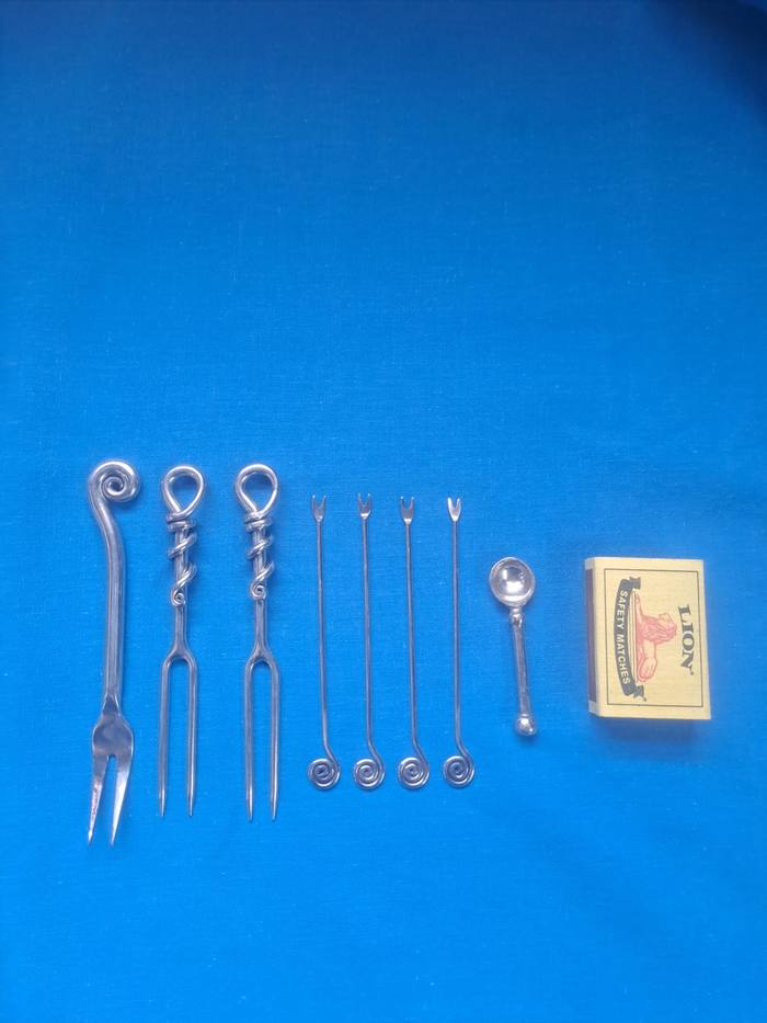 Stainless Steel Cocktail Fork Set 