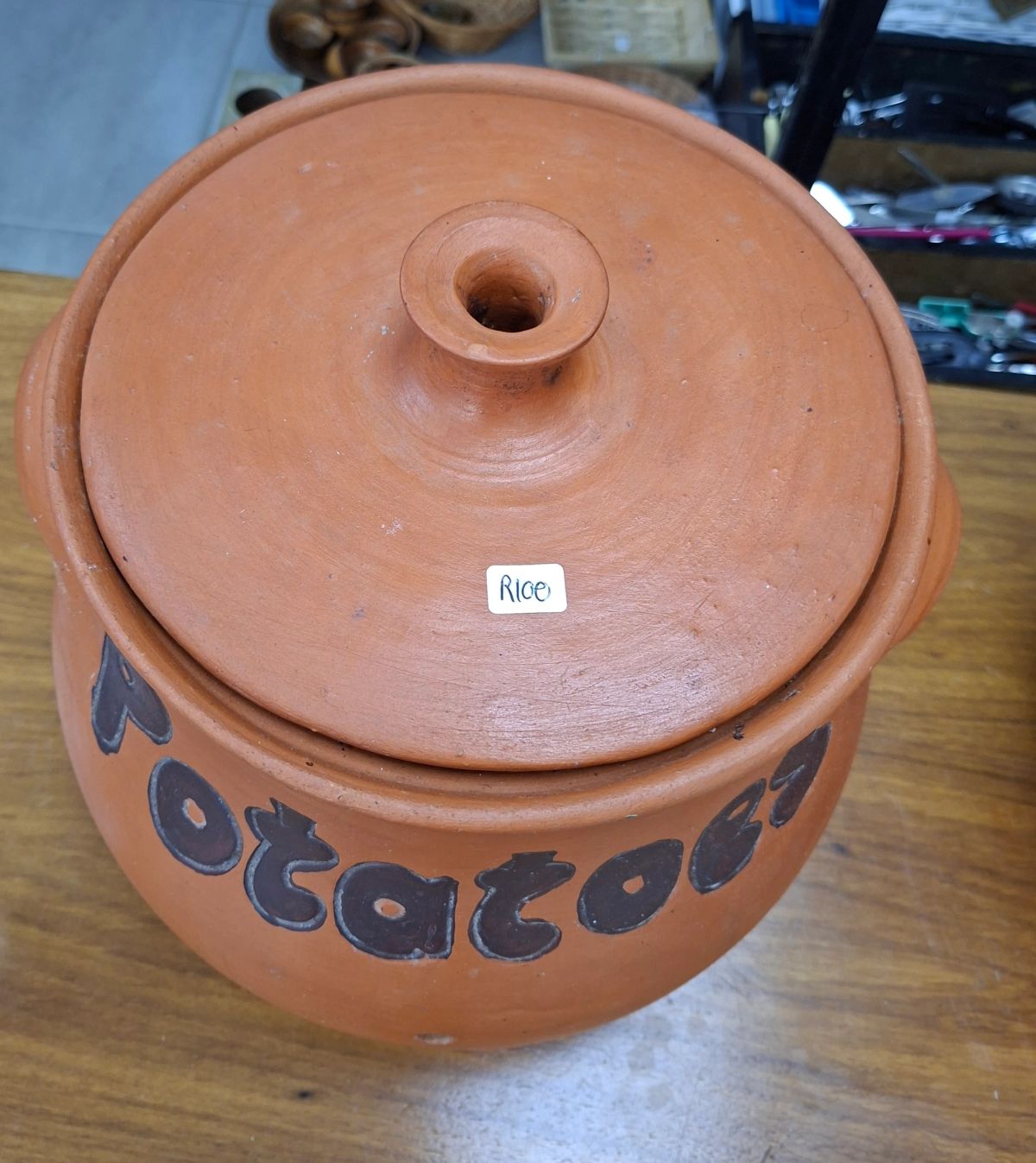Terracotta Potato Crock 2