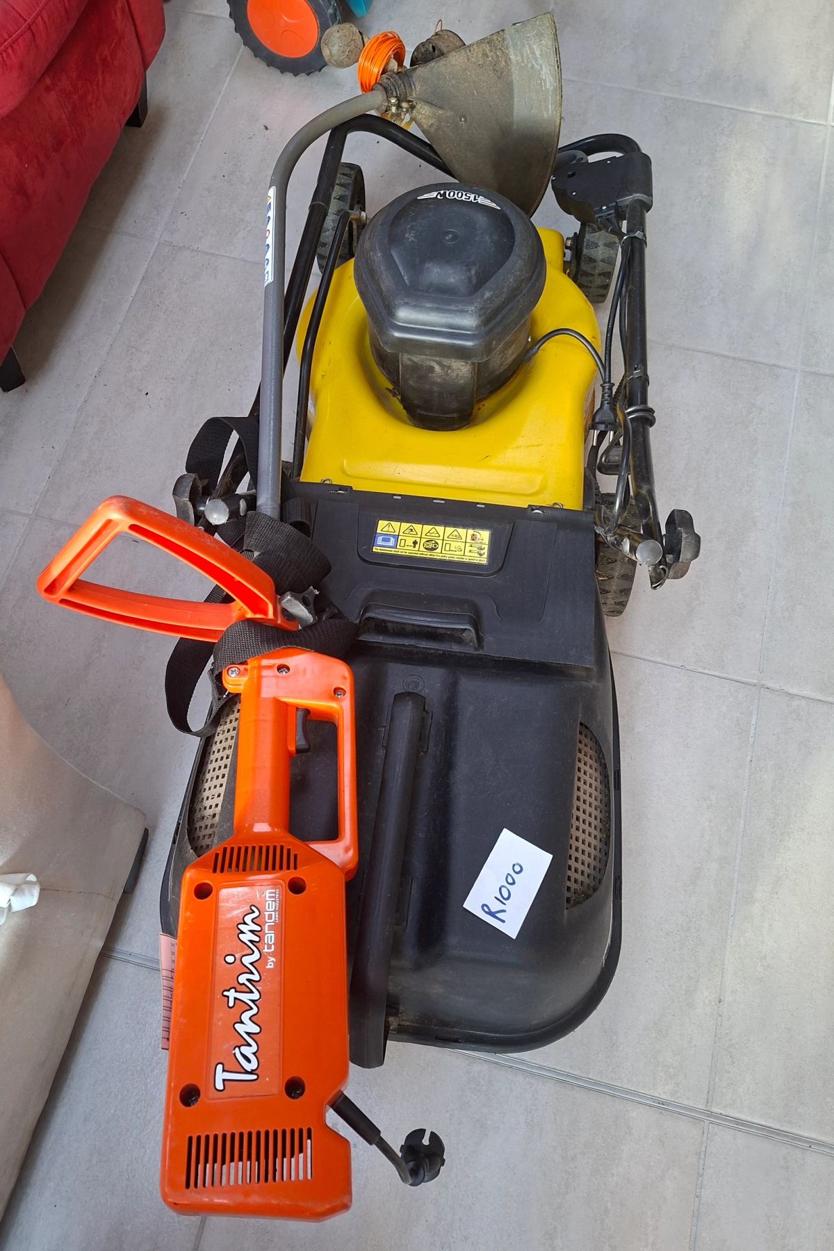 Tandem Prima Electric Lawnmower  4