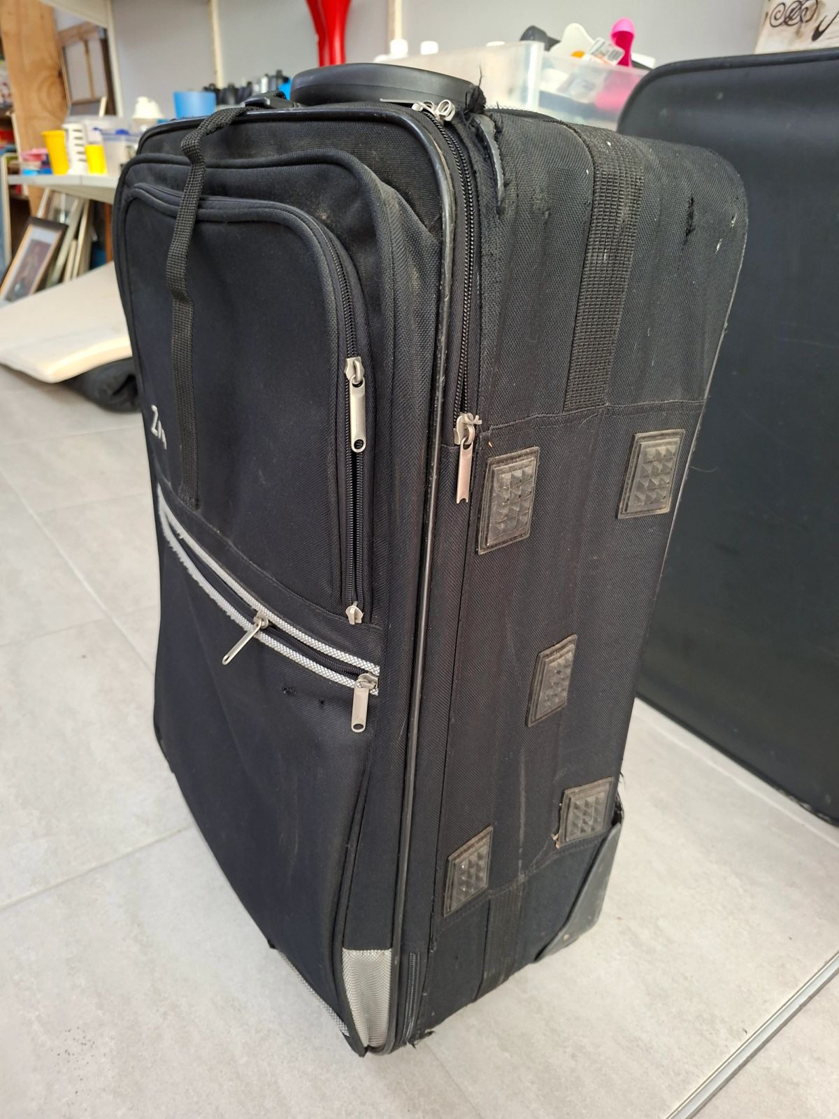 Black Zino Soft-Sided Suitcase 2
