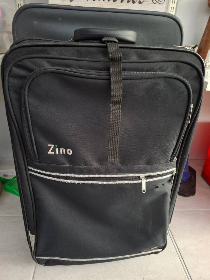 Black Zino Soft-Sided Suitcase