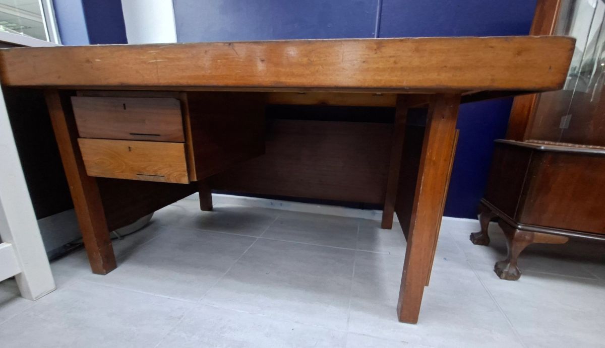 Vintage Wooden Writing Desk 