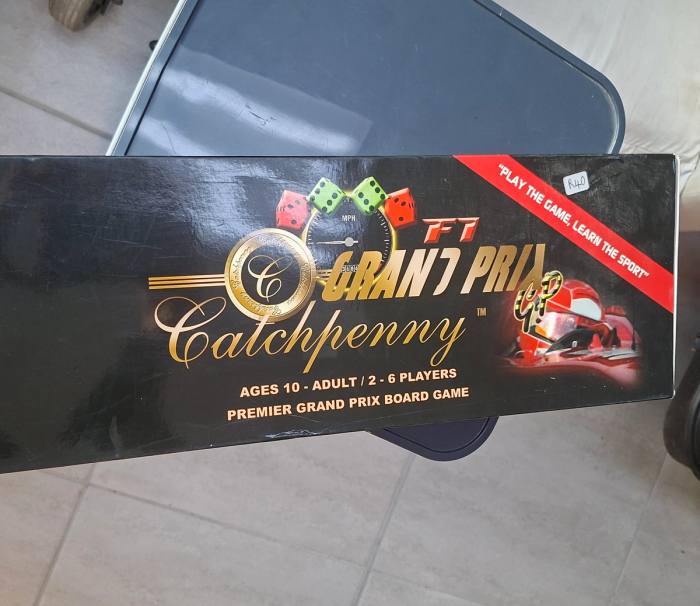 Catchpenny Grand Prix Board Aame