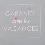 Garance aime les vacances