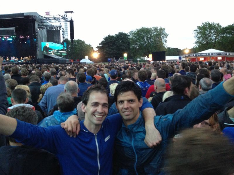 Beatles-taferelen in het Goffertpark bij Bruce Springsteen