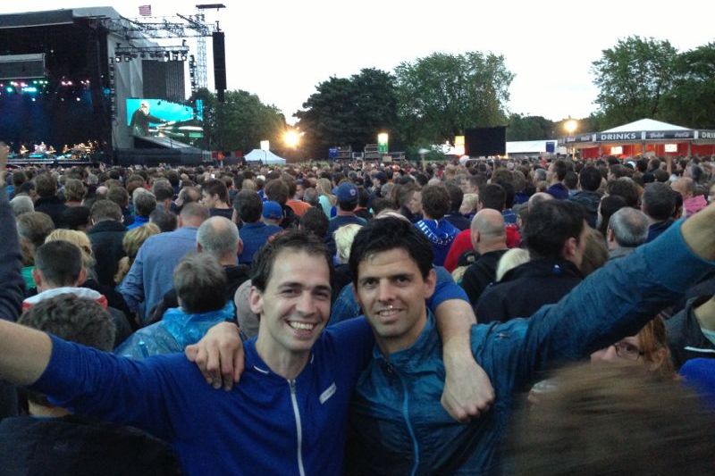 Beatles-taferelen in het Goffertpark bij Bruce Springsteen