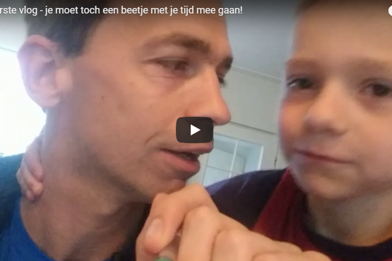 Mijn eerste vlog – je moet toch een beetje met je tijd mee gaan!