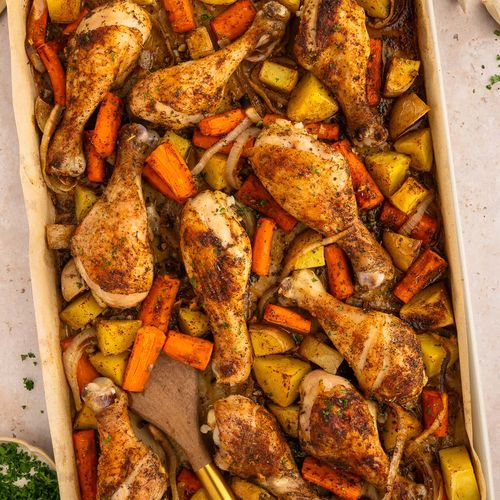 Chicken Drumsticks Dinner